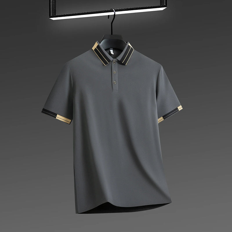 Ardalion - Polo Shirt con Finiture a Contrasto