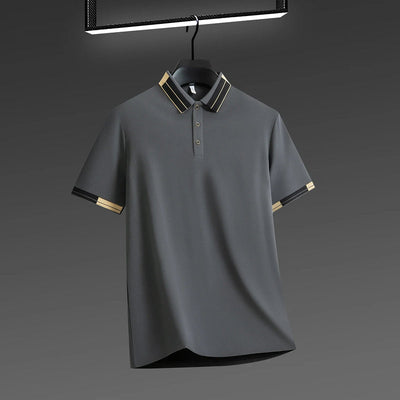 Ardalion - Polo Shirt con Finiture a Contrasto