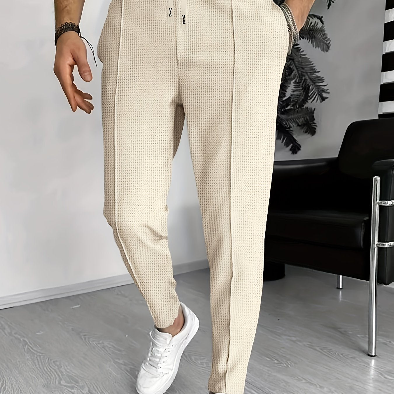 Pantaloni Casual con Coulisse